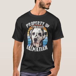 Dalmatian Retro Property Of T-Shirt
