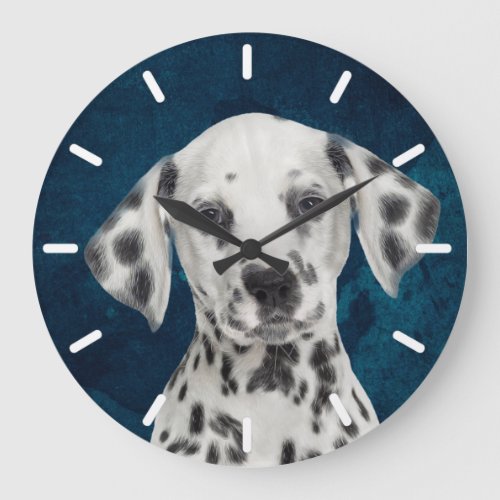 Dalmatian Round Wall Clock