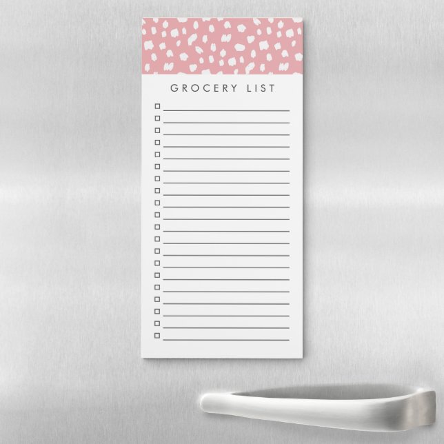 Dalmatian Shopping To-Do List Magnetic Notepad (In Situ)