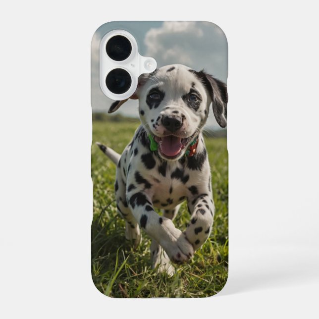 Dalmatian Spot Chase Iphone Case (Back)