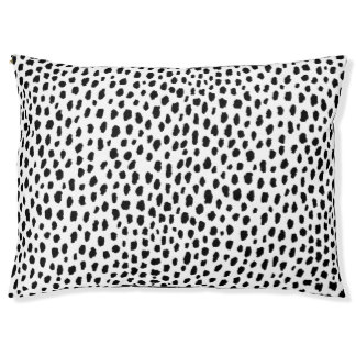 Dalmatian Spots (black/white) Pet Bed