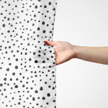 Dalmatian Spots, Dalmatian Dots, Black and White Scarf<br><div class="desc">Cute,  fun and adorable dalmatian spots pattern in black and white color. Modern and trendy gift,  perfect for dalmatian lover in your life.</div>