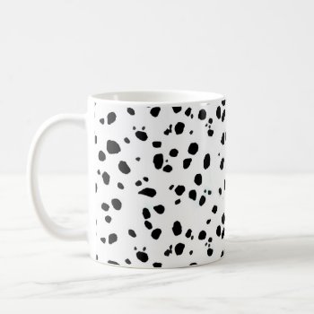 Dalmatian Spots  Dalmatian Print  Dalmatian Fur Coffee Mug by Elegant_Patterns at Zazzle