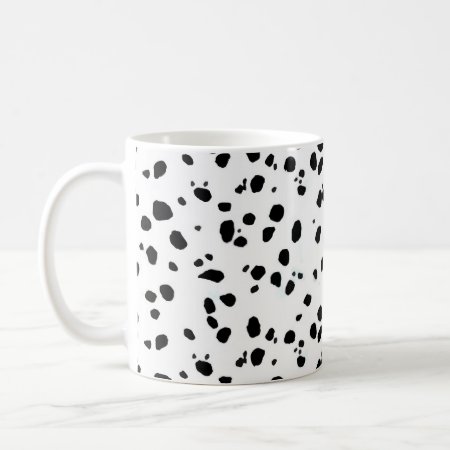 Dalmatian Spots, Dalmatian Print, Dalmatian Fur Coffee Mug