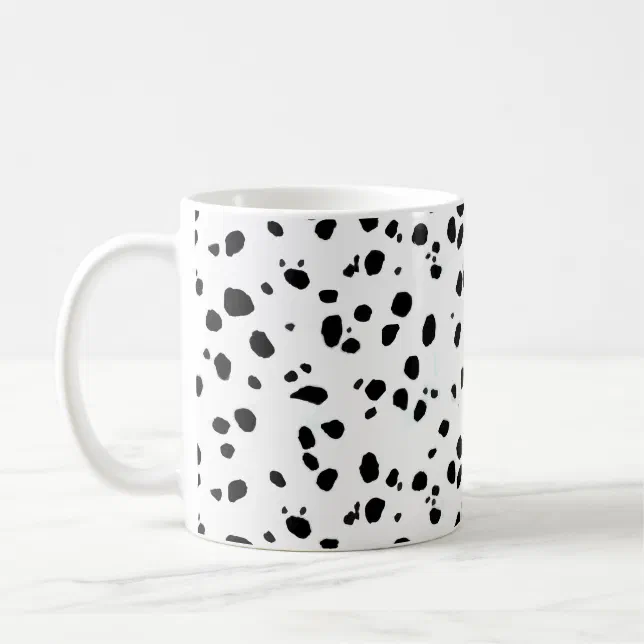 Dalmatian Spots, Dalmatian Print, Dalmatian Fur Coffee Mug Zazzle