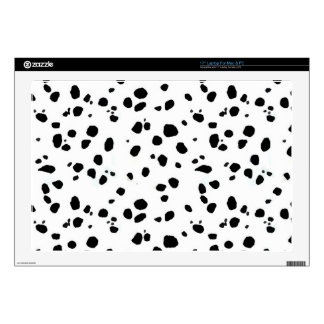 Dalmatian Spots, Dalmatian Print, Dalmatian Fur Skin For 17" Laptop