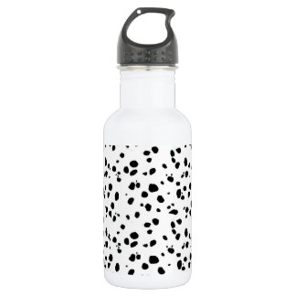 Dalmatian Spots, Dalmatian Print, Dalmatian Fur Stainless Steel Water Bottle