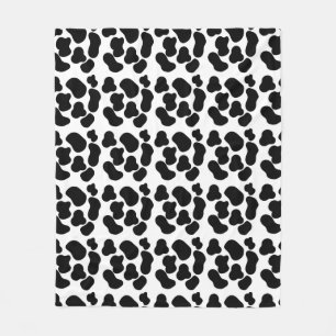 Dalmatian Spots Fleece Blanket