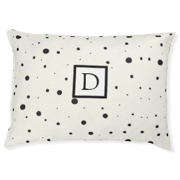 Dalmatian Spots ⎢ Monogram Dog Bed