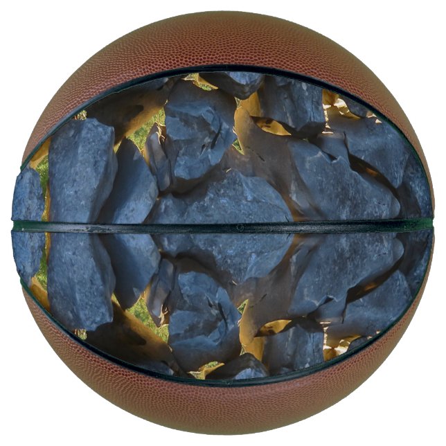 Dalmatian Stone Wall Texture Basketball (Front)