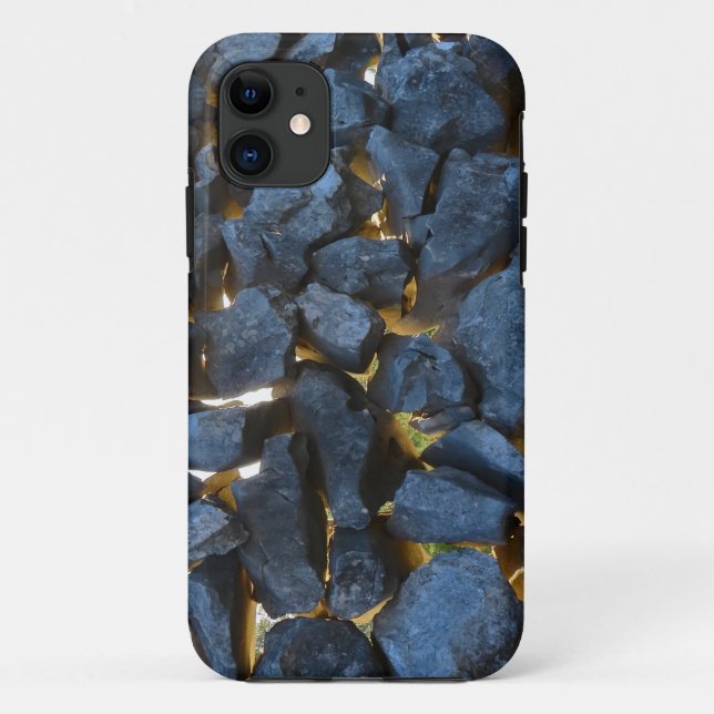 Dalmatian Stone Wall Texture Case-Mate iPhone Case (Back)