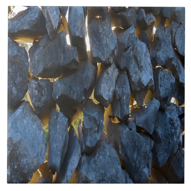 Dalmatian Stone Wall Texture Ceramic Tile (Front)