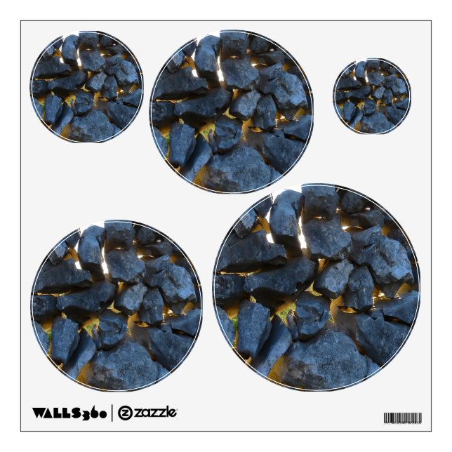 Dalmatian Stone Wall Texture Decal (Front)
