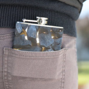 Dalmatian Stone Wall Texture Flask