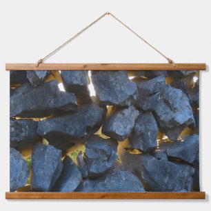 Dalmatian Stone Wall Texture Hanging Tapestry
