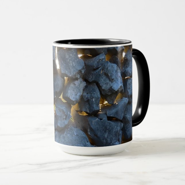 Dalmatian Stone Wall Texture Mug (Front Right)