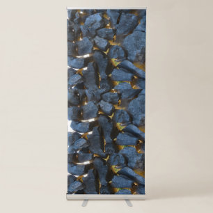 Dalmatian Stone Wall Texture Retractable Banner