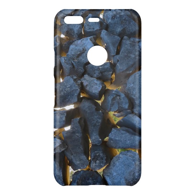 Dalmatian Stone Wall Texture Uncommon Google Pixel Case (Back)