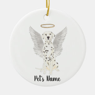 Dalmatian Sympathy Memorial Ceramic Ornament