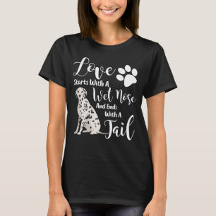 Dalmatian T-Shirt Cute Dog Lover Gift