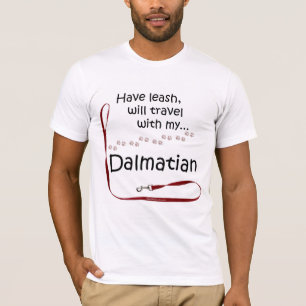 Dalmatian Travel Leash T-Shirt