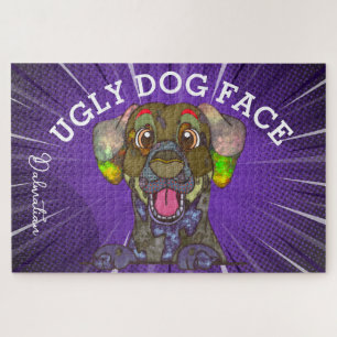 Dalmatian ugly dog face 1000 piece jigsaw puzzle