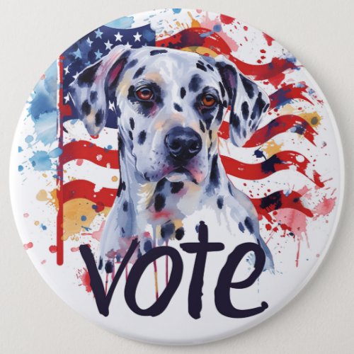 Dalmatian US Elections Vote for Paws_itive Change Button