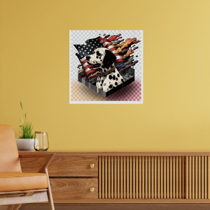 Dalmatian Usa Poster