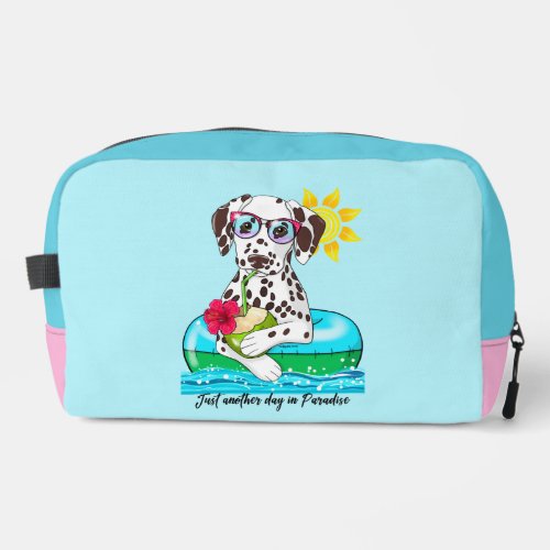 Dalmatian Vacation Dopp Kit