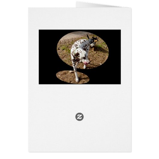 Dalmatian Window Art, (Back)