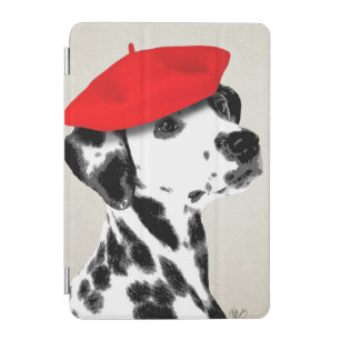 Dalmatian With Red Beret iPad Mini Cover