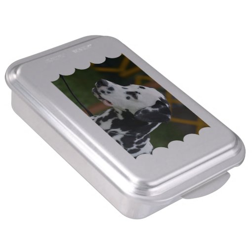 Dalmatian with Spots Cake Pan | Zazzle