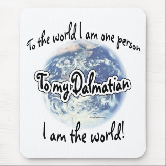 Dalmatian World 2 Mouse Pad