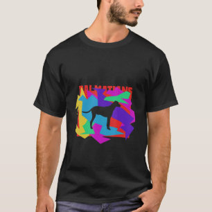 Dalmatians Animal Mosaik Puzzle T-Shirt