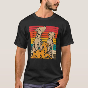 Dalmatians Animal Pet Dog Owner Retro Dalmatian T-Shirt