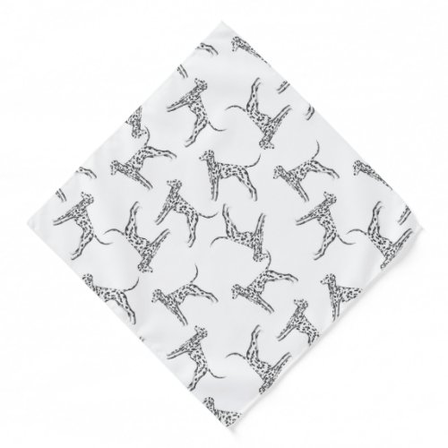 Dalmatians multidirectional Neck Tie Bandana