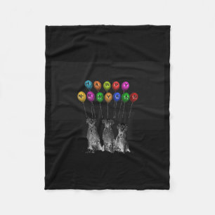 Dalmatians Wishing Happy New Year 2016 T Shirt Fleece Blanket