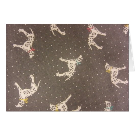 Dalmatians with Bows Cards (Front Horizontal)
