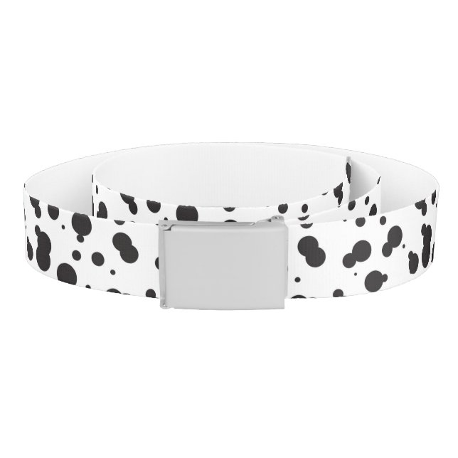 Dalmatine Dots Pattern Belt (Coil)