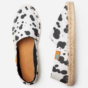 Dalmatine Dots Pattern Espadrilles