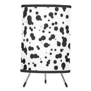 Dalmatine Dots Pattern Tripod Lamp