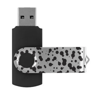Dalmatine Dots Pattern USB Flash Drive