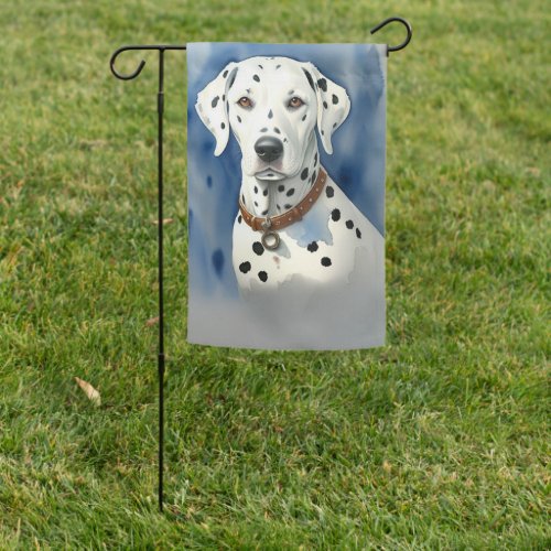 Dalmation Dog  Garden Flag