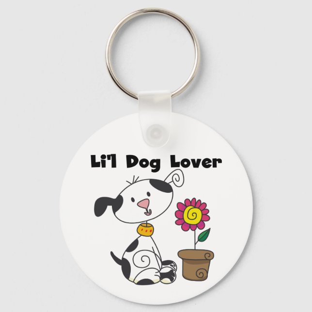 Dalmation Dog Lover Tshirts and Gifts Keychain (Front)
