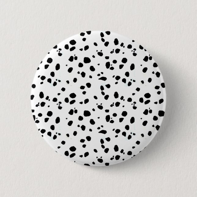 Dalmation Dog Pin Button (Front)