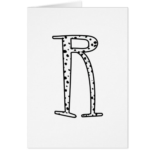 Dalmation Dots R Cards (Front)
