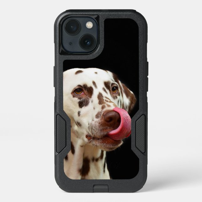Dalmation firehouse dog otterbox iPhone case (Back)