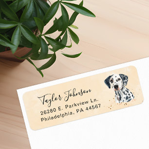 Dalmation Return Address Label
