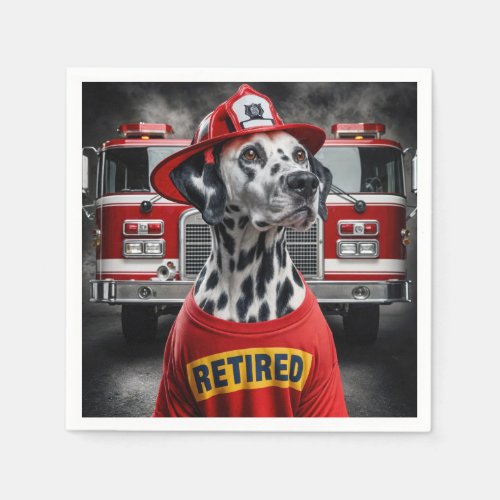 Dalmation Wearing a Retired Shirt