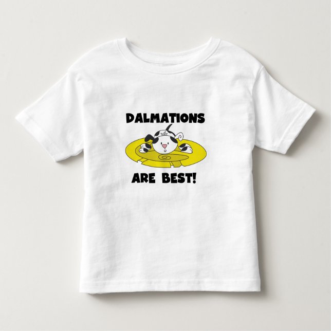 Dalmations Are Best T-shirts and Gifts (Front)